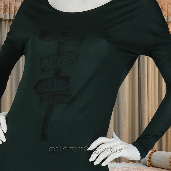 Native Outsiders Tops - Native Outsiders Crossroads Long Sleeve Tee Top Blouse